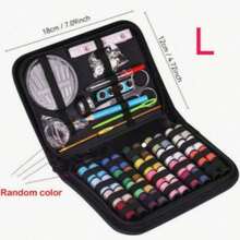 Needle & Thread Box Sewing Kit Embroidery Tools Hand Sewing Needle Set Sewing Bag Home Set Gift Embroidery Cross Stitch - A - View 12