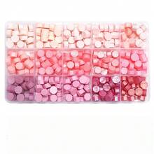 24/15-Grid Hexagonal Wax Beads For Wax Seal Stamps, Suitable For DIY Envelope Decoration, Wedding Invitations, Cards, Postcards, Gift Wrapping, Handicrafts And Scrapbooking - Boxed Wax Seal - View 12