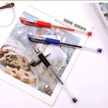 50pcs Customer Favorite Black Gel Pens, 0.5mm Fine Tip, Smooth Writing, Suitable For Students And Office Use - Upgraded Bullet-shaped Shockproof 20pcs - View 9