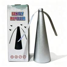 Silent Physical Fly Repeller, Picnic BBQ Tabletop Fly And Small Insect Repelling Fan, Home Kitchen Food Stall Food Protection Fly Repeller, Battery Not Included - Multiple Styles - View 10