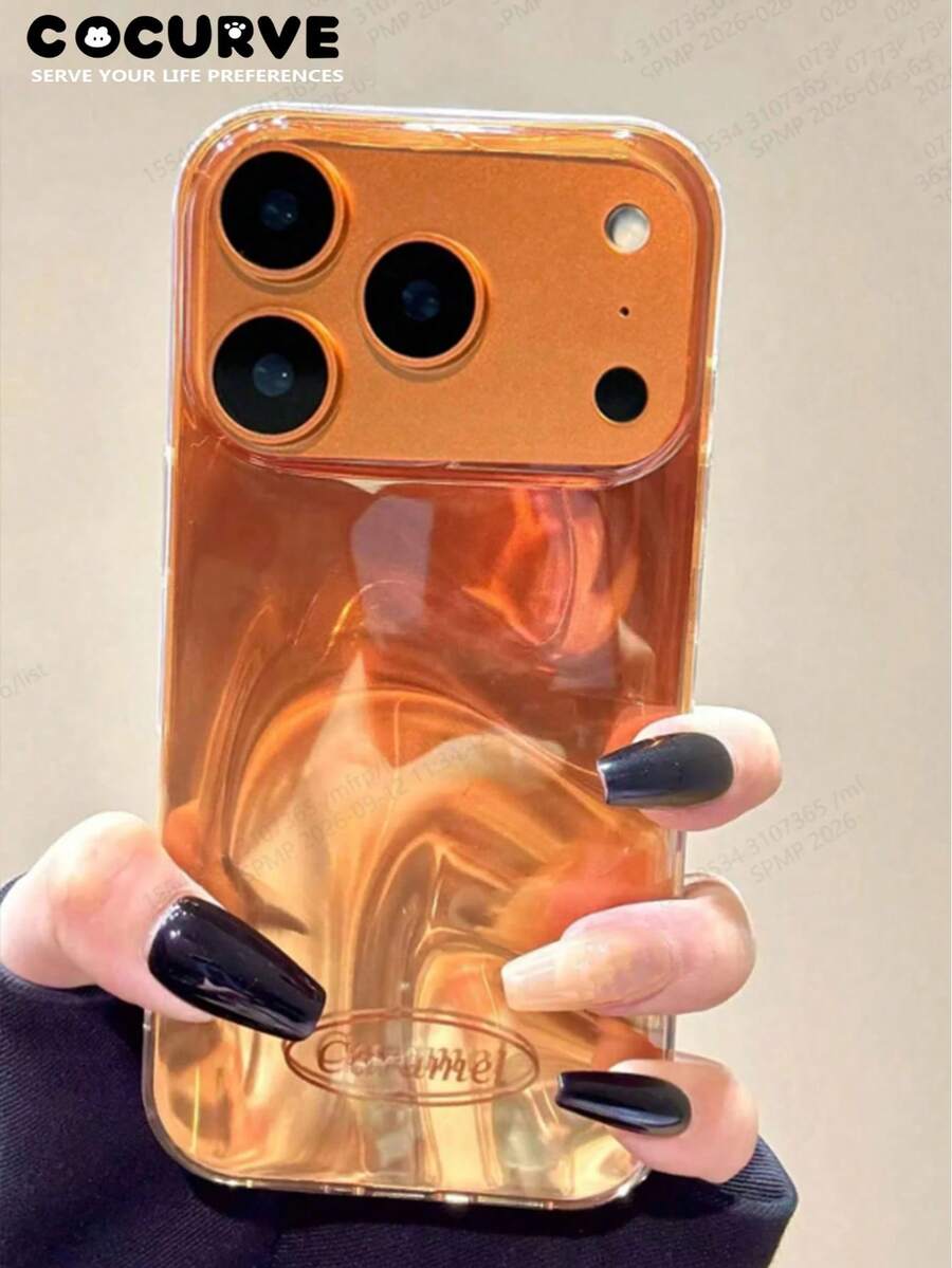 Cocurve 1pc Luxury Asymmetrical Wave Pattern Fashionable And Luxurious Gradient 3D Wave Pattern Phone Case Compatible With Iphone 18 Pro Max 18 Pro 17 Pro/17 Pro Max/16 Pro/16 Pro Max/16/15 Pro Max/15 Pro/15/Plus, Shockproof IMD 14 Pro Max/14/14/13 Pro Max/13 Pro/13/Personalized 13/12 Pro Max/12 Pro/11 Peromax/11 Pro/11. A Versatile And Beautiful Gift For Couples, Holidays, Halloween, And Anniversaries. Unique And Elegant Design With A Minimalist And Fresh Style. - Multicolor - View 1