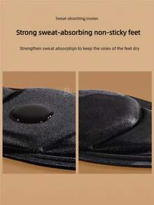 QKC 1 Pair 5D Memory Foam Insoles, Comfortable High Elasticity Thick Shoe Pads With Arch Support, Suitable For Running And Sports Shoes, Shoe Accessories Gift Idea - Black - View 4