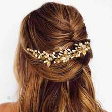 1pc Casual Party Elegant Alloy Hair Comb Bridal Wedding Hair Accessory All Seasons - Multicolor - View 4
