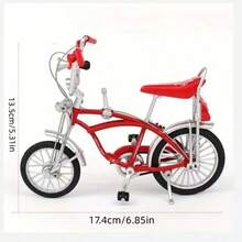 1:8 Scale Alloy Die-Cast Mountain Bike Mini Model, Full Suspension Version, Collectible Desktop Decor, Exclusive Gift For Bicycle Enthusiasts - Multicolor - View 5