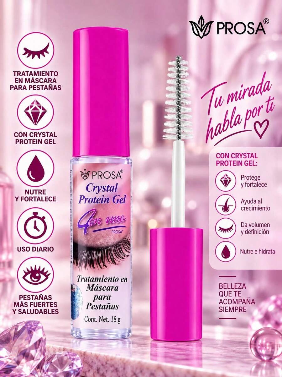 Prosa Mascaras - Transparente / Crystal Protein Gel - View 1