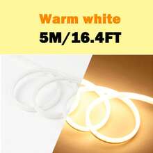 360° Bendable Integrated Silicone LED Neon Strip, Cuttable Neon Rope Light, Uniform Glow No Dark Spots, AA Battery Box (Batteries Not Included), For Home Wall DIY Decor - Multicolor - View 10