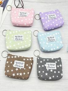 XD 12/6/3/1pc Fashion Mini Women's Coin Purse, Can Store Keys, Earphones/Lipstick/Cards/Small Mirror And Other Small Items, Easy To Carry, Can Easily Fit Into Pocket, Backpack Or Handbag, Does Not Take Up Space, Suitable For Travel - Multicolor - View 3