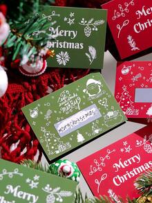 Christmas Decoration Scratch-Off Card Set (10pcs/20pcs), Featuring Santa Claus And Christmas Tree Patterns - DIY Holiday Gift Coupons, Party Game Prizes, Includes Lucky Scratch-Off Stickers, Cute Cartoon Christmas Scratch-Off, Creative DIY Gift Coupons, Suitable For Holiday Parties And Events - View 2