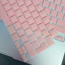 SDYIGOE 1 قطعة بطانية لوحة مفاتيح وردي خوخي، بتصميم أوروبي، متوافق مع MacBook Neo 13 بوصة (A18) Pro 2026 A3404 512GB مع Touch ID، ملمس مريح، مقاوم للبقع، ملاءمة دقيقة - مشاهدة 6