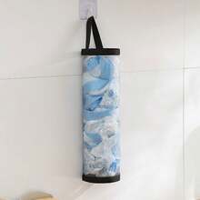 Plastic Bag Storage Holder, Behind-Door Organizer For Kitchen Tidying, Kitchen & Bathroom Accessory, Household Kitchen Tool, Kitchen Decor, Suitable For Christmas Home Decoration - Multicolor - View 12