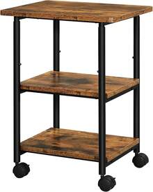 Printer Stands - Brown - View 1