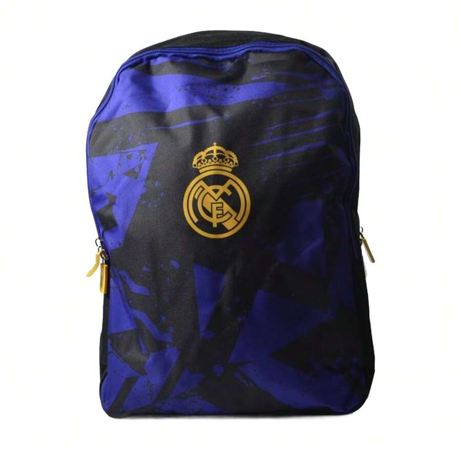 Real Madrid CF Fragment Large Backpack - Dark Blue/Black - View 1