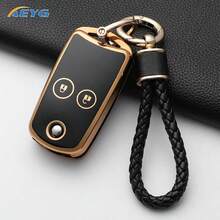 Car Key Fob Cover With Keychain Lanyard For Acura For For Accord For MDX For RDX For TL For TSX For ZDX - Model H - View 2