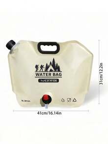 露營用水容器附閥門 可折疊水儲存袋 摺疊式緊急水壺 8L/28oz 便攜可重複使用 男女適用 戶外露營旅行登山徒步野餐燒烤及緊急備災必備配件 - 彩色 - 查看 12