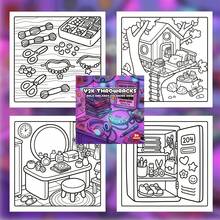 1pc Cozy Y2K Coloring Book | Cute 90s, 2000s Retro Nostalgic Aesthetic Pop Culture, Bold & Simple Coloring Pages, Perfect Gift For Birthday, Halloween, Christmas And Other Holidays - Single Piece - View 6