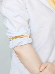 1/2/3/6/12 Pcs Non-Slip Shirt Sleeve Holders Elastic Metal Armbands For Men And Women - Multicolor - View 4