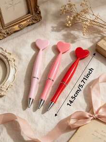 1/5pcs/Set Random Leopard Print Ballpoint Pens, Retractable Design, Multiple Patterns Available, Party, Daily Use, Gift, Minimalist Printed Pens, Suitable For Wedding, Perfect Valentine's Day Gift For Friends And Family - Multicolor - View 10