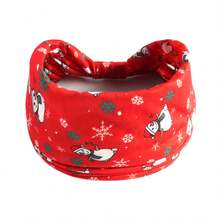 1pc Christmas Halloween Headband, Wide Yoga Sports Headband Snowman Christmas Tree Ghost Holiday Headband - Multicolor - View 9