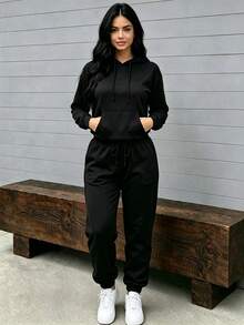 Women Two-Piece Outfits - Black - View 4