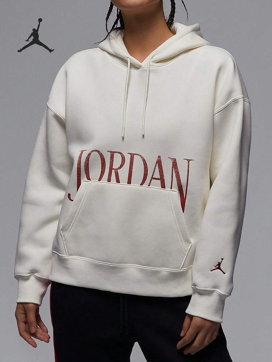 Nike/JORDAN 女款休閒抓絨套頭運動衫 FN5435-133 - FN5435-133 - 查看 1