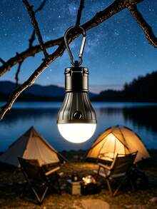3-Mode Camping Lantern, Portable Battery Powered LED Tent Light, Suitable For Emergency, Hiking, Fishing, Camping - One Size Fits All - View 4