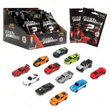 Simba Universal Jada Nano Rides Blind Box, 1 Of 12 Exquisite Metal Mini Car Models, Movie Fan Collectible Desktop Toy - Multicolor - View 7