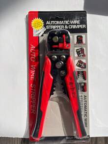 1pc Automatic Electric Wire Stripper, Multi-Function Cable Stripping Tool, Fast Stripping, Peeling, Crimping And Cutting, Manual Cable Crimping Pliers, Suitable For Electrician Work And Home Renovation - Wire Stripper - View 13