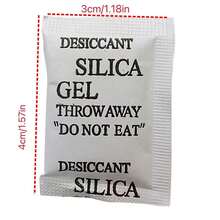 10/20/50/100/200/400/500 Pack - 1g Desiccant Beads, Suitable For Storage, Moisture Absorption, Anti-Humidity, Reusable, Ideal For Jewelry, Cameras, Clothing, Books, Ironing Tools And Precision Instruments - White - View 9
