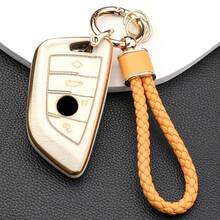 鑰匙圈 鑰匙套 軟 TPU 鑰匙殼 適用於 BMW 1 系列、3 系列、5 系列、6 系列、7 系列、X1、X2、X3、X5、X6、X7 鑰匙套 - 均碼 - 查看 24