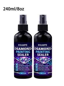 Diamond Painting Sealant Spray, Anti-Falling Clear Sealant, Suitable For Diamond Art Puzzle Crafts, Fix Loose Diamonds, Lock In Shiny Shine, Anti-Yellowing, Quick Drying, Non-Stick - A - View 9