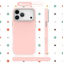 (Order & Follow Store To Get Free Lanyard) New Innovative Dopamine Phone Case Anti-Drop Protective Shell Compatible With Apple 1 Pro Max/XS Max/11/12/13/14/15 Pro Max/16 Pro Max/17/17 Pro/17 Pro Max/18/18 Pro/18 Pro Max - Pink - View 1