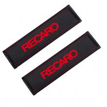 2pcs Car Seat Belt Shoulder Pads For Racero, Relieve Shoulder Pressure, Waterproof And Wear-Resistant, Enhance Interior Style And Comfort - A - View 8