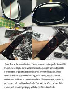 2/16 Kacamata Persegi Panjang yang Dipersonalisasi dengan Spidol, Cocok untuk Kacamata Ulang Tahun dan Pernikahan Kustom DIY Dewasa - Kacamata - View 5