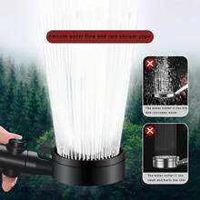 1PC Adjustable Showerhead Set With Spray Mode, Single-Touch Pause,Handheld Shower, For Shower Use For Shower Use Solely For Shower Use Solely - Multicolor - View 6