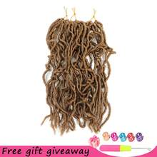 1/3 Packs (10–14 Inches) Of Natural-Looking Crochet Hair Featuring A Curly-Wave Texture And Pre-Looped "Locs" Style-Perfect For Halloween Looks. Faux Locs Crochet Hair Extensions; Installation Tool Included. - Multicolor - View 14