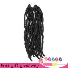 1/3 Packs (10–14 Inches) Of Natural-Looking Crochet Hair Featuring A Curly-Wave Texture And Pre-Looped "Locs" Style-Perfect For Halloween Looks. Faux Locs Crochet Hair Extensions; Installation Tool Included. - Multicolor - View 10