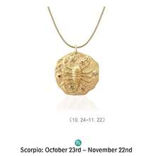 1pc 12 Zodiac Signs Necklace, Stainless Steel Material, 12 Zodiac Signs Colorful Rhinestone Pendant Necklace, Women's Necklace, Exquisite Jewelry - Gold - View 13