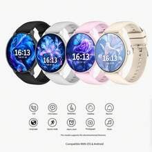 Herrklocka, damklocka, multifunktionell smartwatch med stoppur, stegräknare, kaloriräknare, sportläge, anpassningsbar urtavla, trådlös samtalshantering, fjärrstyrning av kamera, musikuppspelning, påminnelse om notiser och fler funktioner, present till helgdagar - Visa 3