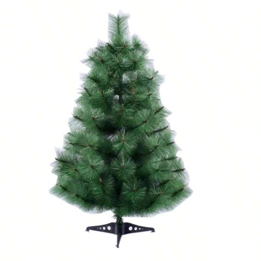 Christmas Tree 120,150,180 210cm Artificial Christmas Tree Large Artificial Christmas Tree With Sturdy Structure And Realistic Fully Covered Branches Pre-Installed Decorations Christmas Tree, Easy To Decorate. Perfect For Living Rooms, Backyards - Green - View 1