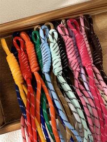 30pcs/Pack Handmade Woven Nylon Rope, 24-28cm Climbing Rope For Knotting, Key Chain, Phone, Bag, Doll DIY Hanging Decor Accessories - Colored Nylon Rope - View 7