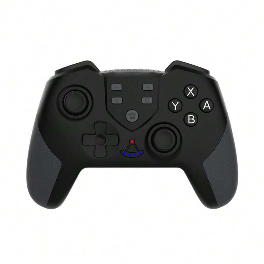 A Wireless Controller Compatible With Switch, Switch OLED, Switch Lite, PC. Features Bluetooth Connectivity, One-Button Wake-Up, NFC, Dual Vibration Motors, A Six-Axis Gyroscope, A 550mAh Battery, Turbo Mode, Macro Programming, An Ergonomic Design. - View 1