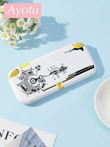 Ayotu Compatible With Switch/Switch OLED/Switch Lite Game Circuit Pattern Game Console Shell And Accessories, Package Includes Protective Case, Storage Bag, Dock Shell, Controller Protective Cover And Other Multiple Styles Of Accessories To Choose From, Autumn Romance, Christmas/Halloween/Easter/Back To School Gift/Birthday Gift/Anniversary Gift. - View 17