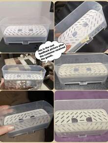 1 cái giá thoát nước bồn rửa đa năng, kệ lưu trữ mặt bàn, phù hợp cho miếng bọt biển, xà phòng, bàn chải, khăn, phụ kiện bồn rửa bếp, giá treo khăn lau bát, thiết kế nhỏ gọn, dễ vệ sinh, nhựa bền, giá đựng miếng bọt biển - Nhiều màu - Xem 5