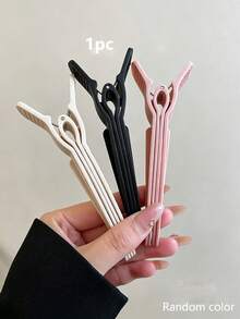 10/5/3/1pc Random Color Loose Hanging Hair Clips, High Crown Root Hair Clips, Seamless Hair Clips For Hairstyle Fixing, Hairstyling Tools - Multicolor - View 10