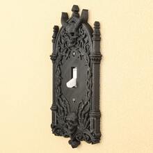1pc Gothic Skull Arch 3D Printed Plastic Outlet Cover Plate, Dark Carved Design, Halloween Atmosphere Wall Socket Decorative Cover - Multicolor - View 9