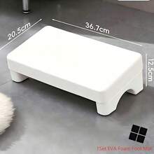 1 pieza Reposapiés ergonómico debajo del escritorio, material PP premium con base estable antideslizante, adecuado para estación de trabajo de oficina, estudio en casa, escritorio de estudiante, almohadilla reposapiés ligera, duradera y antideslizante para protección de las piernas - Multicolor - Ver 10
