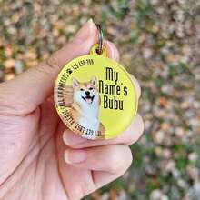 Personalized Dog Tag, Custom Photo And Name, Personalized Gift - Multicolor - View 5