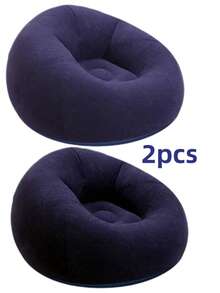 Inflatable Slouchy Sofa Chair, Foldable, Portable, Soft And Comfortable Bean Bag Sofa, Suitable For Indoor/Outdoor Use - Multicolor - View 8