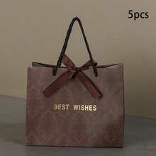 1/5 buah Tas Hadiah Nama yang Dipersonalisasi, Souvenir Pesta Ulang Tahun, Pernikahan, Pengiring Pengantin, Alternatif Kotak Hadiah, Cocok untuk Pesta, Penggunaan Sehari-hari, Belanja, Perjalanan, Tas Jinjing - beraneka warna - View 9