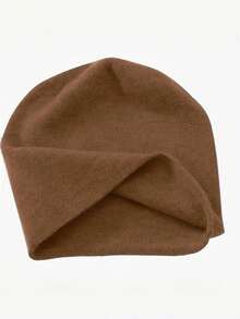 Solid Color Soft Knit Beanie, Unisex Warm Slouchy Stacked Hat, Casual Lightweight Winter Skull Cap For Daily Outdoor - Multicolor - View 6
